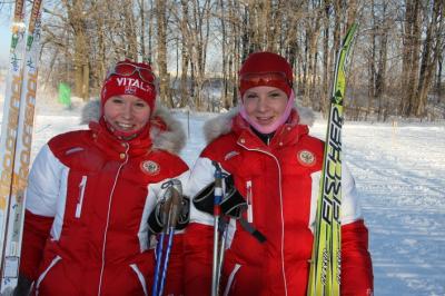 Анна Грушина (слева) и Татьяна Кирюшкина